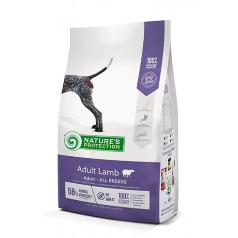 Natures P odrasla pasja hrana za vse pasme z jagnjetino 12 kg