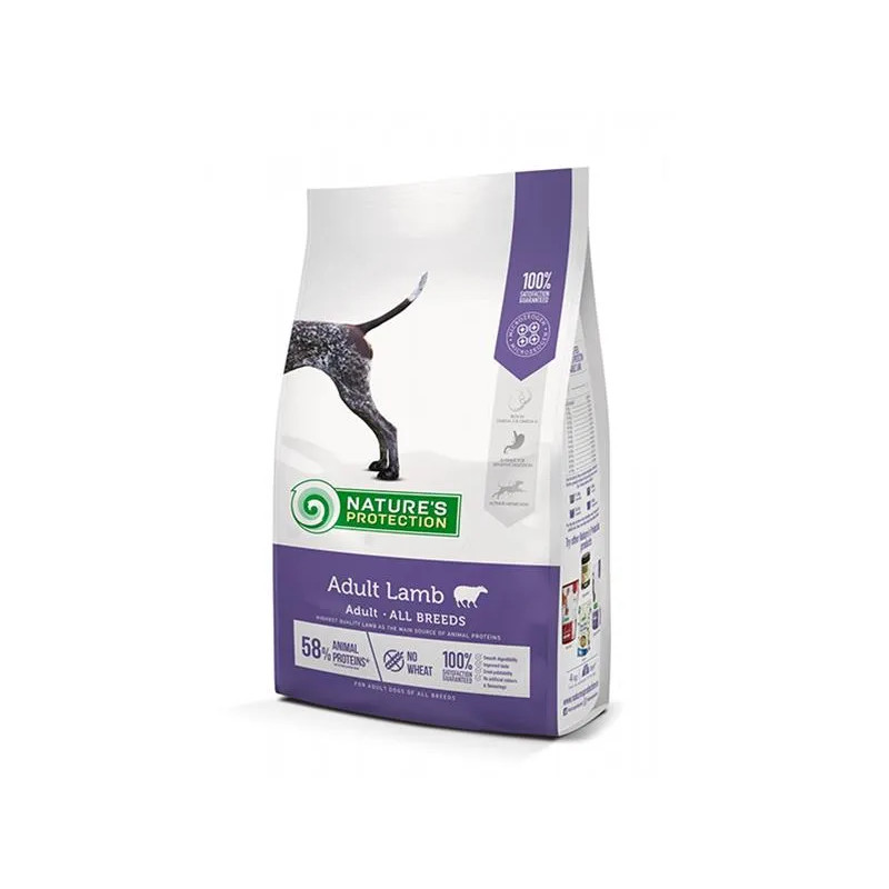 Natures P odrasla pasja hrana za vse pasme z jagnjetino 12 kg