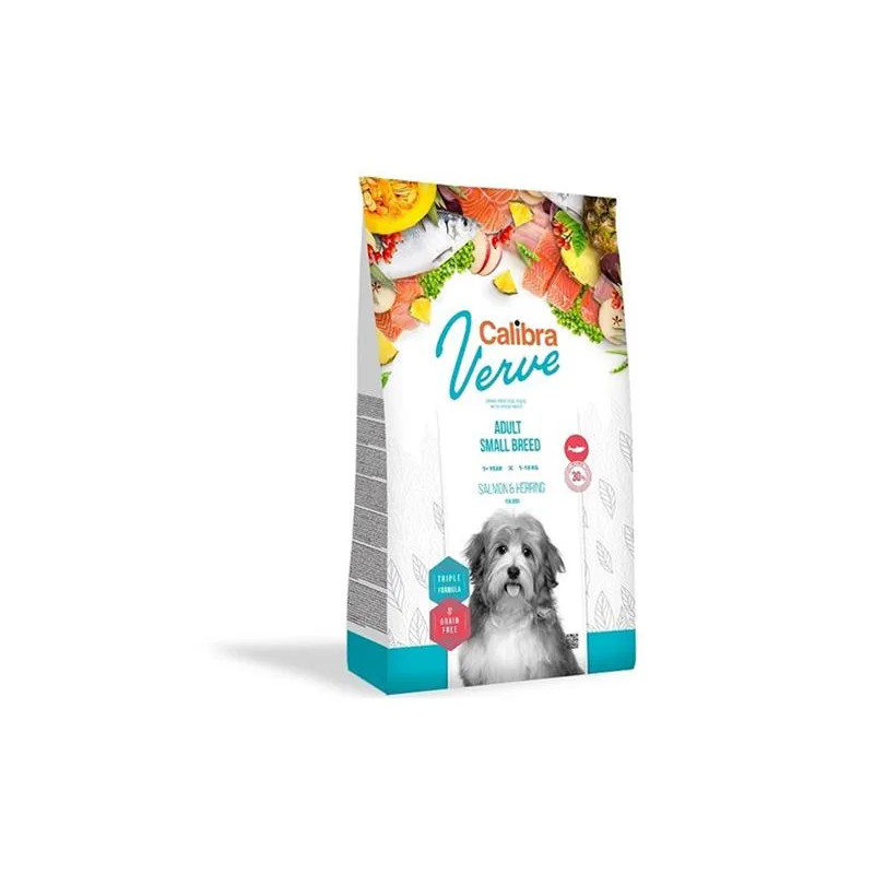 Calibra Dog Verve GF Adult Small Salmon & Herring 6 kg
