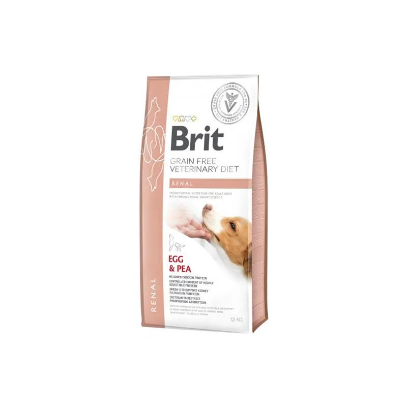 Brit Veterinary Diets GF dog Renal 12 kg