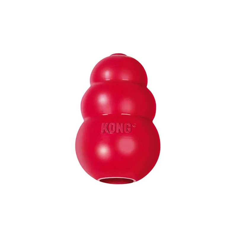 Igrača Kong Dog Classic Granata rdeča, naravna guma, M 7–16 kg