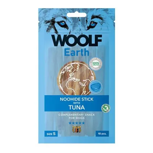 Priboljšek Woolf Dog Earth NOOHIDE S Tuna 90 g
