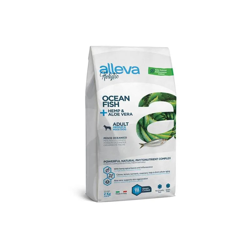 Alleva HOLISTIC dog adult medium & maxi ocean fish 2 kg
