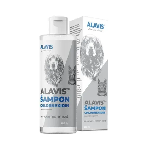 ALAVIS Šampon s klorheksidinom 250 ml