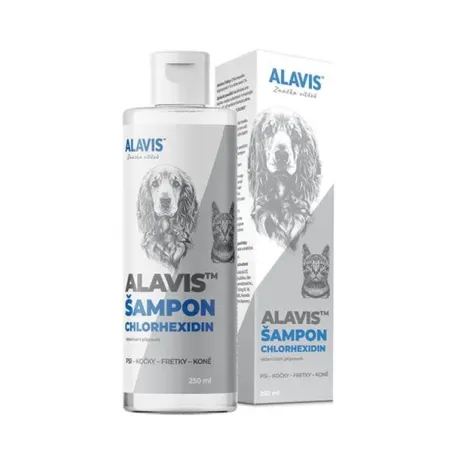ALAVIS Šampon s klorheksidinom 250 ml