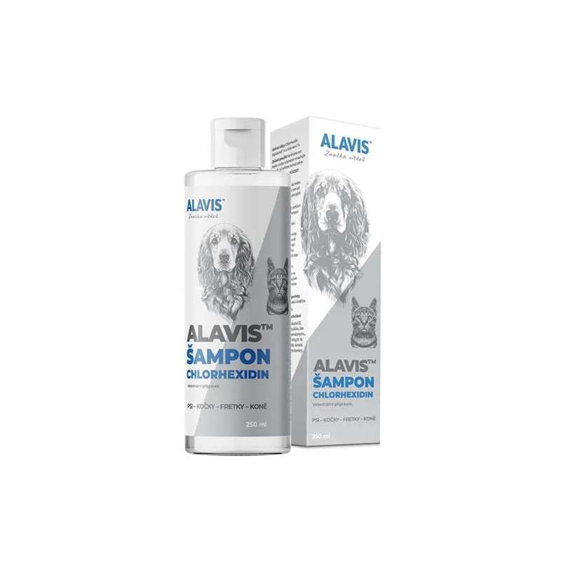 ALAVIS Šampon s klorheksidinom 250 ml