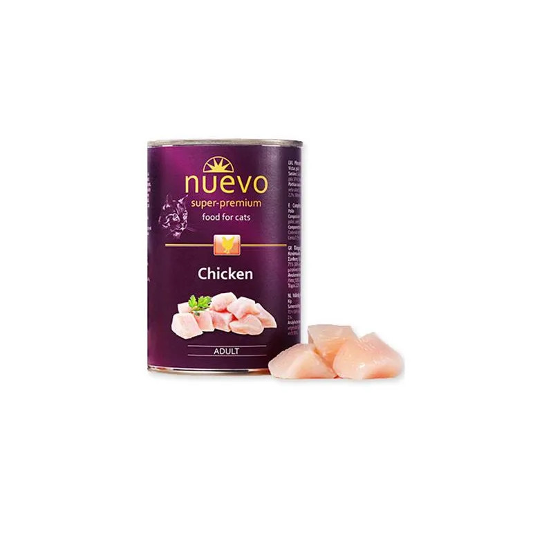 NUEVO cat Kitten Chicken bal. 6 x 400 g konzerva