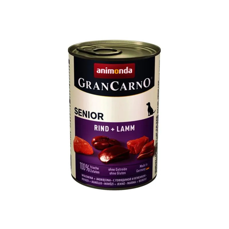 Animonda GRANCARNO® dog senior hovädzie a jahňa bal. 6 x 400g konzerva