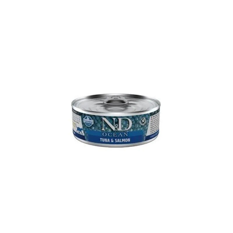 Farmina N&D cat OCEAN tuna & salmon konzerva 70 g