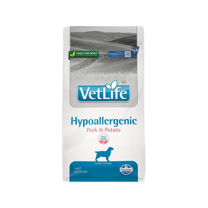 Farmina Vet Life dog hypoallergenic, pork & potato 2 kg