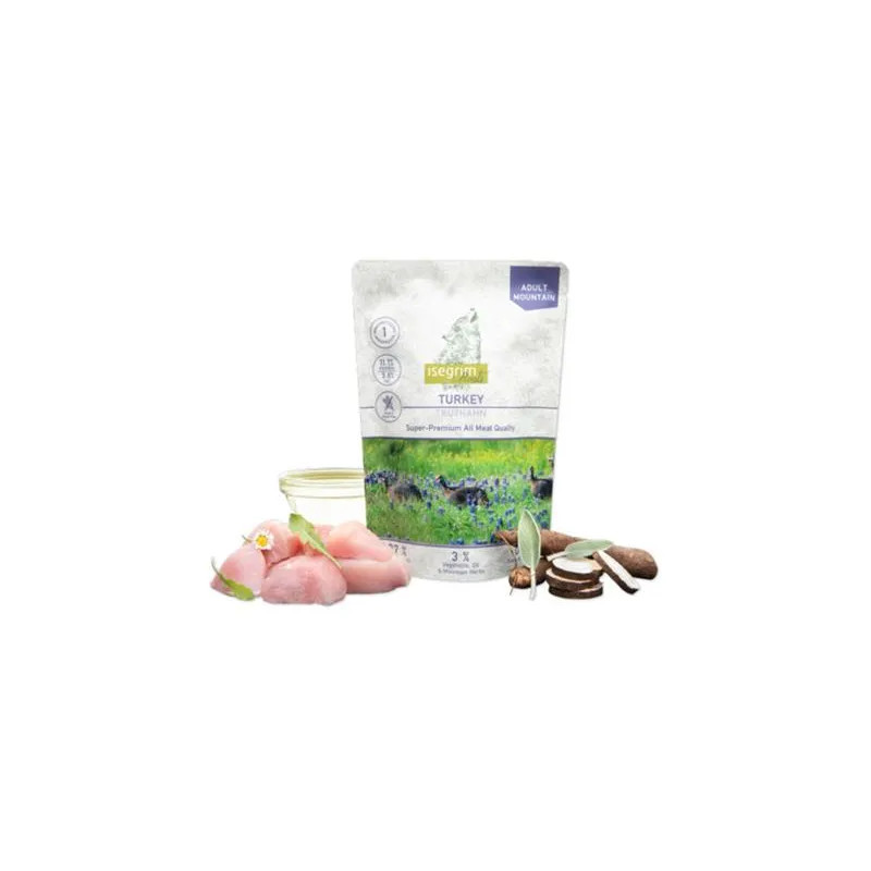 ISEGRIM dog Monoprotein Isegrim Roots, Turkey  bal. 7 x 410 g kapsičky