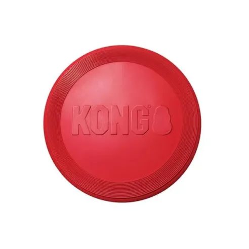 Igrača Kong Dog Classic Flyer frisbee, rdeč, naravna guma, S