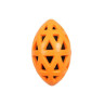 Hračka EBI+ Crack me up  - rugby lopta oranžová L - 19x10,5x10,5cm