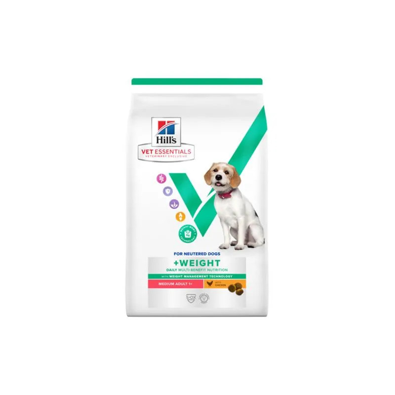 HILLS VE Canine Multi Benefit Adult Weight Medium Chicken 10 kg NEW
