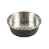 Miska DUVO+ na kŕmenie matná čierna nerez s priemerom 20,3 cm 1500 ml