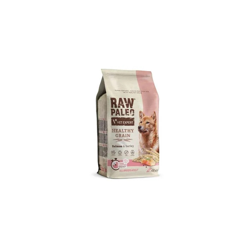 VetExpert Raw Paleo adult Healthy Grain Salmon & Barley 2 kg
