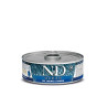 Farmina N&D mačja konzerva OCEAN tuna, polenovka, kozice in buča za mladiče 70 g