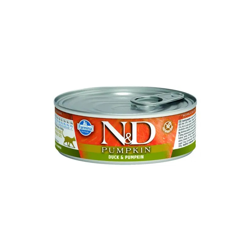 Farmina N&D mačja konzerva PUMPKIN & raca 70 g