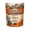 Carnilove dog Kapsička Paté Ostrich with Blackberries 12 x 300 g