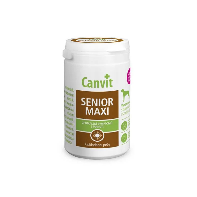 Canvit Senior Maxi pre psy 100 tbl. 230 g