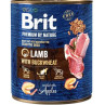 Brit Premium by Nature dog Lamb with Buckwheat 6 x 800 g konzerva