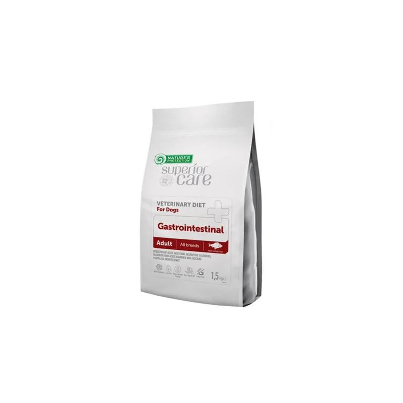 Natures P Superior care VET gastrointestinal dog adult dietetic all breeds white fish 1,5 kg