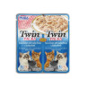Inaba Twin Packs Cat Kapsička Tuniak & Kura s hrebenatkou 12 x 80 g