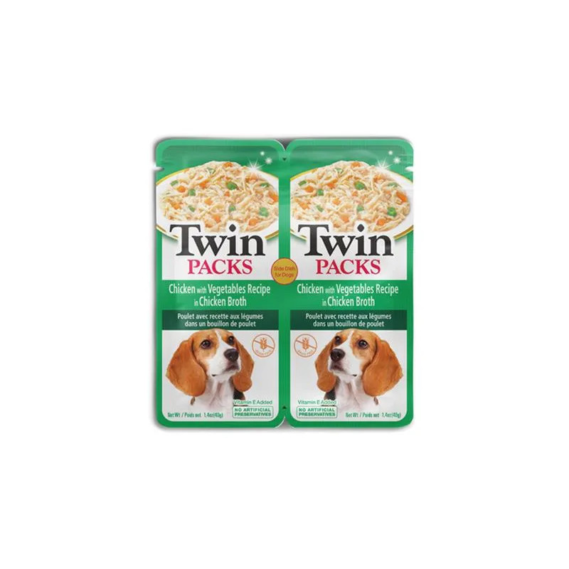 Inaba Twin Packs Dog Kapsička Kura so zeleninou 12 x 80 g