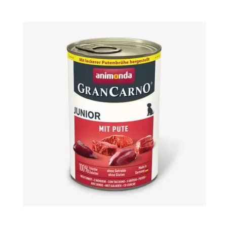 Animonda Gran Carno Junior – mokra hrana s puranom (pločevinka 400 g)
