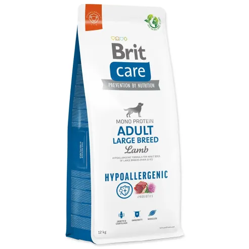 Krmivo Brit Care Dog Hypoallergenic Adult Large Breed Lamb 12 kg