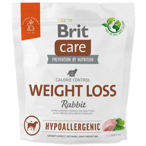 Krmivo Brit Care Dog Hypoallergenic Weight Loss Rabbit 1 kg