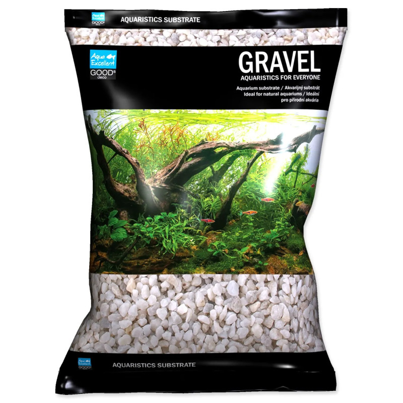 Drť Aqua Excellent bela 4–8 mm 3 kg