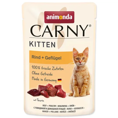 Kapsička Animonda Carny Kitten perutninski кокtajl 85 g