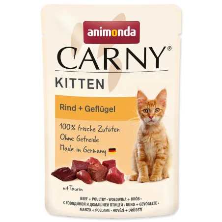 Kapsička Animonda Carny Kitten perutninski кокtajl 85 g