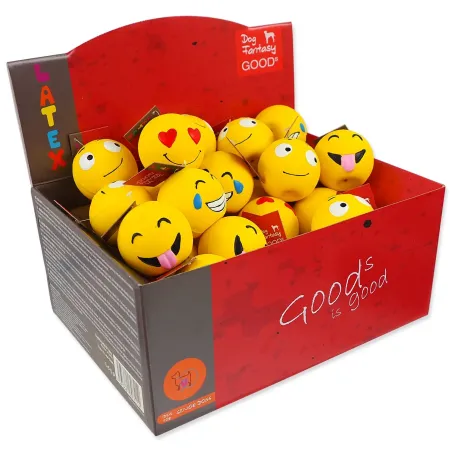 Displej igrače Dog Fantasy lateks Emoji Ball set 36 kosov
