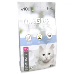 Mačji pesek Magic Litter Bentonite Ultra White 10 l