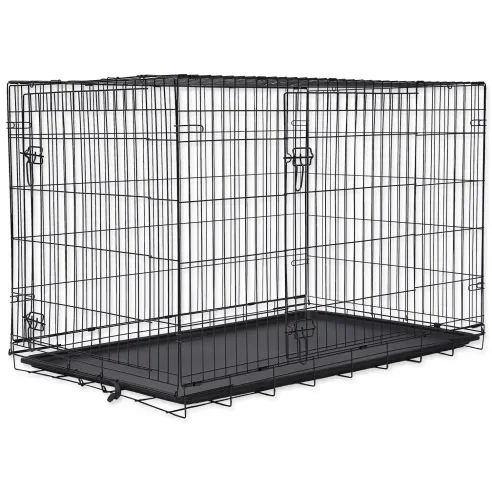 Kletka Dog Fantasy zložljiva XXL 2 vrata 121x74x82 cm