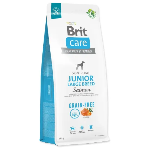 Krmivo Brit Care Dog Grain-free Junior za velike pasme losos 12 kg