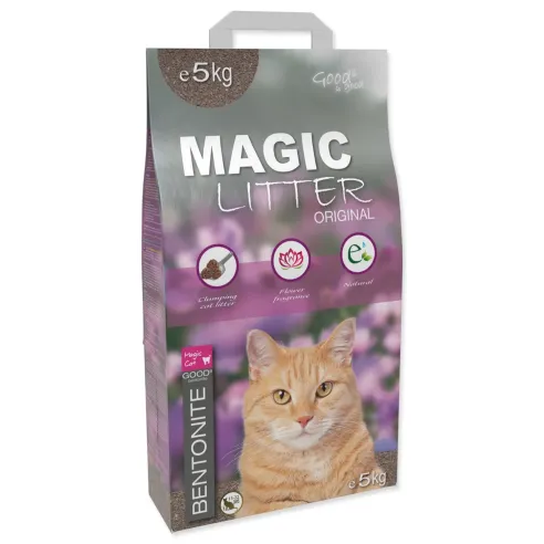 Podlaga Magic Litter Bentonit Original Flowers 5 kg