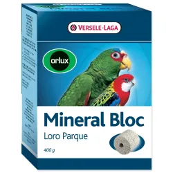 Mineralni blok Versele-Laga Lore Parque stisnjen grit s koralami za velike papige 400 g