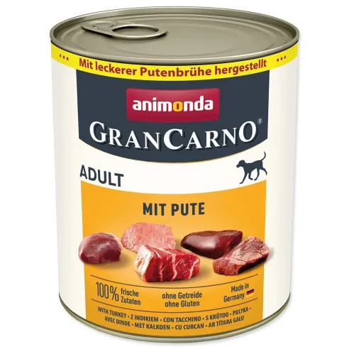 Konzerva Animonda Gran Carno Adult s puranom 800 g