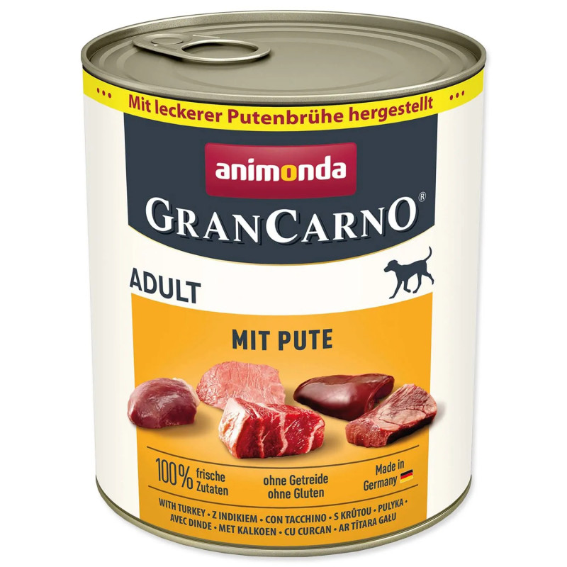 Konzerva Animonda Gran Carno Adult s puranom 800 g
