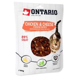Priboljšek Ontario piščanec s sirom, koščki 50 g