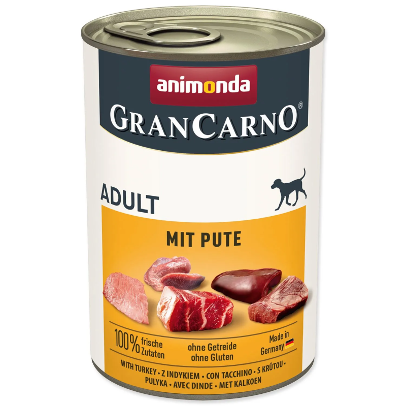 Konzerva Animonda GranCarno Adult s puranom 400 g