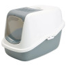 Mačji WC Savic Nestor belo-siv 56x39x38,5 cm