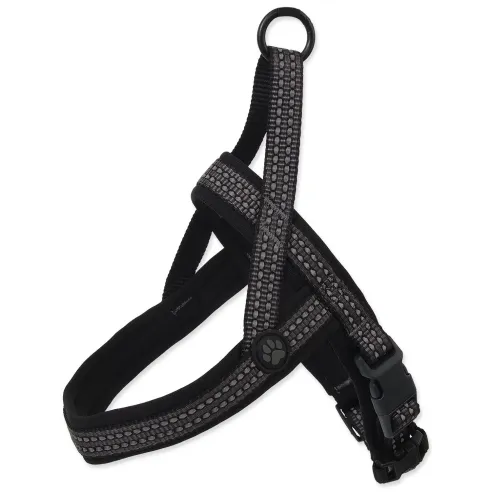 Oprsnica Active Dog Neoprene M siva 2x58-70 cm
