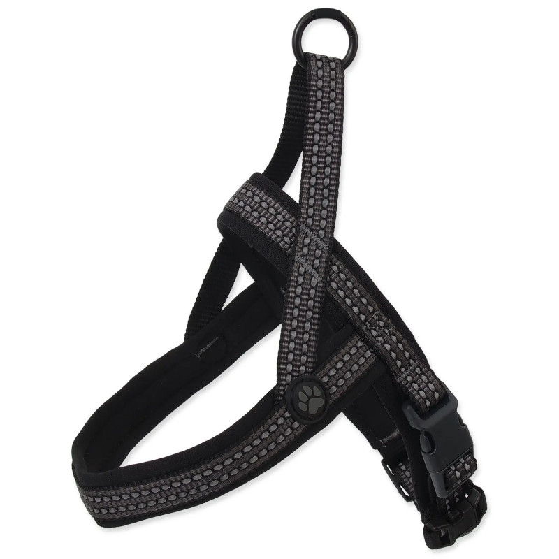 Oprsnica Active Dog Neoprene M siva 2x58-70 cm