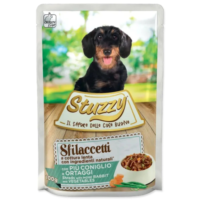 Kapsička STUZZY Speciality zajec z zelenjavo 100 g