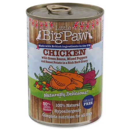 Konzerva Little Big Paw piščanec 390 g