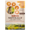 Vrečka IAMS Naturally Adult kura in jagnjetina v omaki 85 g